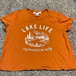 Cute Orange Woman’s T-shirt